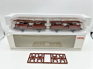 MARKLIN HO ESCALA 46121 DB tipo 52 doble unidad coche de transporte automático - nuevo en caja - Imagen 1 de 11