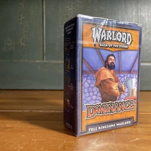 🎲Warlord Dominance Free Kingdoms Sealed Raylor Magicbane Deck Saga of the Storm - Picture 1 of 7