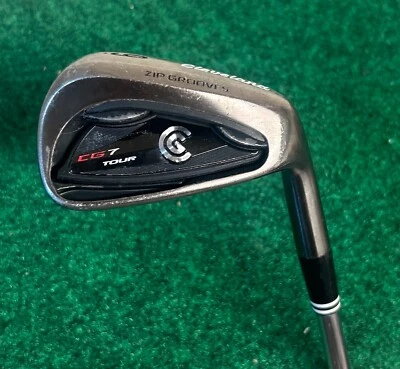 Cleveland CG7 Tour Black Single Iron 9 Iron Steel Stiff Right - Image 1 of 4