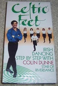 Celtic Feet Irish Dancing with Colin Dunne Star of Riverdance VHS Video - Picture 1 of 2