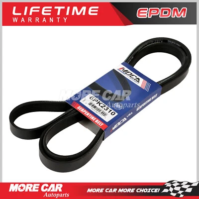 Serpentine Belt Fit 12-15 Mercedes-Benz C250 1.8L Engineered V-Ribbed Belt - Image 1 of 4