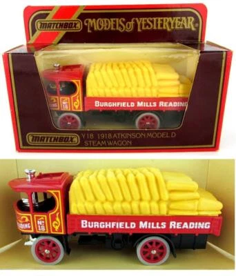 Die Cast Matchbox Models of Yesteryear 1918 Atkinson Model D Steam Wagon Y18 - Image 1 of 4