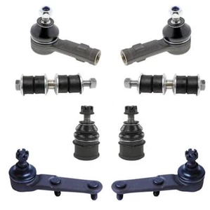 Upper & Lower Ball Joints Outer Tie Rods Sway Bar Links for Honda Prelude 88-91 - Picture 1 of 6