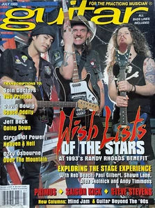 Guitar For The Practicing Musician Magazine July 1993 Dimebag / Rhoads Benefit - Imagen 1 de 1