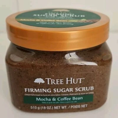 Tree Hut Mocha & Coffee Bean Firming Sugar Scrub with Caffeine 18oz  - Image 1 of 3