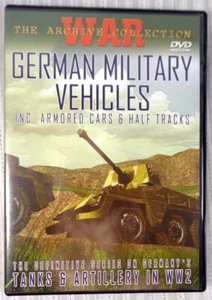 German Military Vehicles: Armored Cars & Half-Tracks (DVD, 2006) Excellent! - Bild 1 von 4