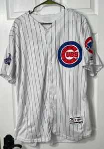 JERSEY ~Chicago Cubs RIZZO 2016 World Series Champions Size 48 Flex Base Patches - Bild 1 von 18