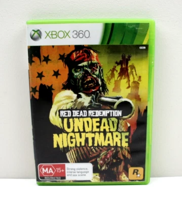 Red Dead Redemption Undead Nightmare Microsoft Xbox 360 Game With Manual PAL - Image 1 of 4