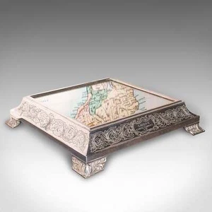 Vintage Mirrored Cake Display, English, Silver Plate, Shop, Wedding, Stand, 1930 - Picture 1 of 11