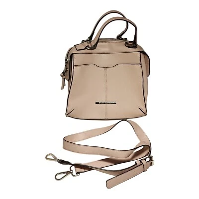 Steve Madden Light Pink Satchel Handbag Purse With Crossbody Strap Very Nice - Image 1 of 4