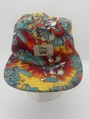 Gorra de béisbol Vans X Disney Alicia en el País de las Maravillas Sombrerero Loco Blanco Conejo Foto 1 de 4