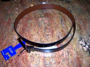 New APT 9 Reversible Sz 38 Genuine Leather Dress Belt Black / Brown MSRP $30 - Picture 1 of 6
