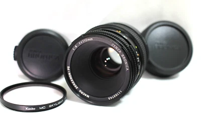 [Mint] Rare Zenza Bronica Zenzanon PS Macro 110mm f4 For SQ SQ-A SQ-Ai JAPAN - Image 1 of 4