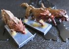 Warhammer 40000 Space Wolves Wolves x 3 painted