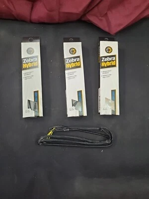 Cables de repuesto Zebra Hybrid Premium-Mathews FX o Genesis-37 1/4"-LOTE DE 3 Foto 1 de 2