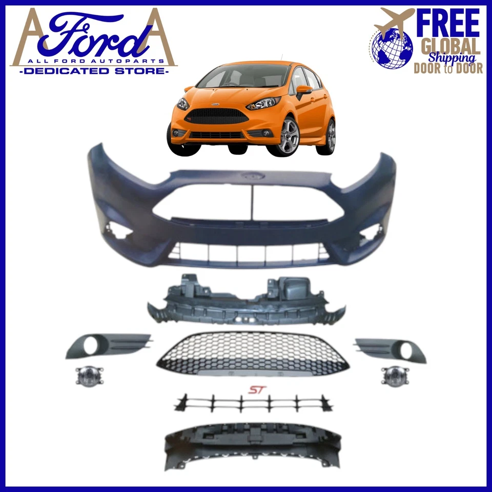 KIT CONVERSIÓN PARACHOQUES DELANTERO Y PARRILLAS FORD FIESTA ST 2013-ON D2BZ-17757 Foto 1 de 4