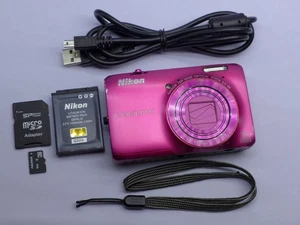 Nikon COOLPIX S6300 16.0MP Digital Camera - Pink - Picture 1 of 22