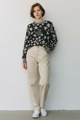 Пуловер Marc Jacobs Mickey Mouse Black and Sliver Stars - Изображение 1 из 4