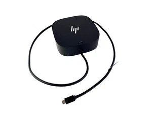 Estación de acoplamiento HP USB-C G5 (5TW10AA#ABA) con adaptador de corriente, ¡limpiada y probada! - Imagen 1 de 3