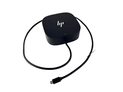 HP USB-C G5 Docking Station (5TW10AA#ABA) with Power Adapter, Cleaned & Tested! - Image 1 of 3