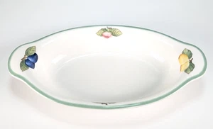 Villeroy & Boch Oval Baking Dish 12x6x2" Vilbofour French Garden Fleurence Fruit - Picture 1 of 11