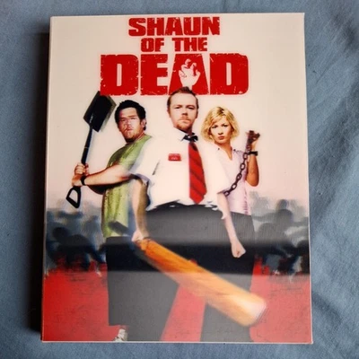 Shaun Of The Dead Lenticular outer box Blu Ray Steelbook vgc with cards Simon pe - Image 1 of 4