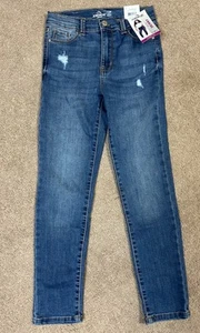 Jordache Girls High Rise Skinny Jeans. Stretch. Size 12 Slim. New! - Picture 1 of 7