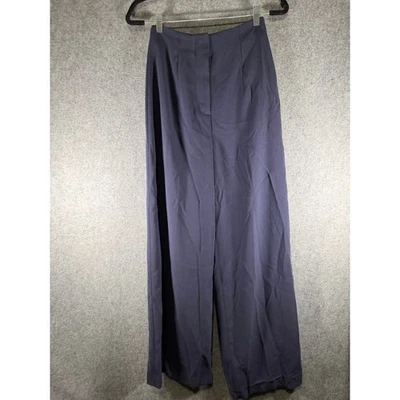 Boden Navy Blue Wide Leg High Waist Pants Women UK 6 US 2R Trouser Career - Image 1 of 4