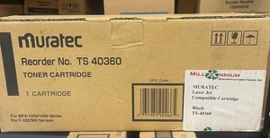 Muratec TS 40360 Black Toner Cartridge for Muratec F320 F360 MFX-1200 MFX-1600 - Picture 1 of 1