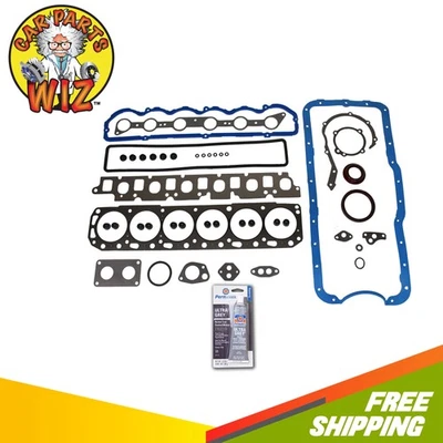 Juego completo de juntas de motor para 88-91 Ford Bronco E-150-250-350 F-150-250-350 4,9 L Foto 1 de 4