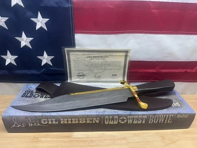 United Cutlery Gil Hibben Old West 20" Bowie Knife Special Damascus Edition - Изображение 1 из 3