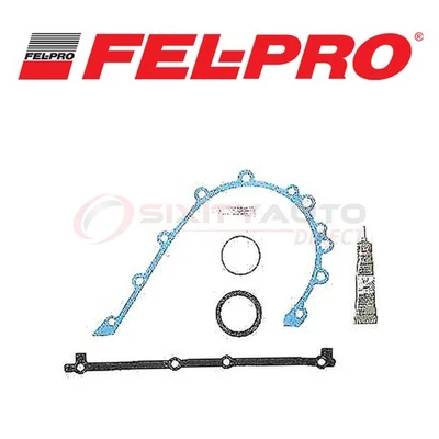 Fel Pro Timing Cover Gasket Set w Repair Sleeve for 1975-1980 AMC Pacer 4.2L cm Foto 1 de 4