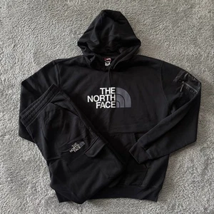 The North Face Mens 2 Piece Sweatsuit Performance Fleece Hoodie XXL Pants XL - Picture 1 of 8