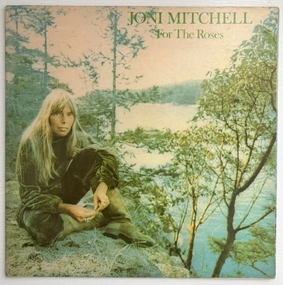 Joni Mitchell - For The Roses - 1972 Vinyl LP SD 5057 Asylum Ultrasonic Cleaned - Image 1 of 4