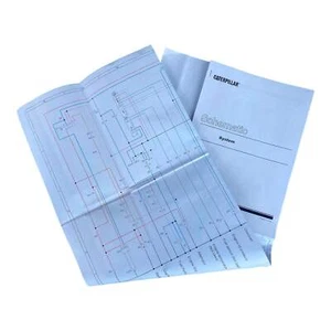 Caterpillar CAT CP-531C CP-533C Verdichter Elektrischer Schaltplan Service Handbuch - Bild 1 von 7