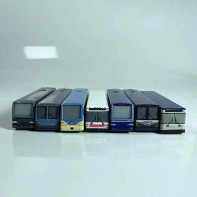Disney Cruise Line Bus Miniature Diecast  Model 3 pcs/set  - Image 1 of 4
