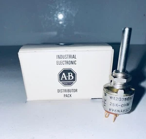 (NEW) Allen-Bradley WA2G056S253UA Rotary Potentiometer 25K Ohm - RV6NAYSD253A - Picture 1 of 3