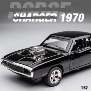 32 Dodge Series Challenger Hellcat Vintage Classic Alloy Car Model Toy Pull Back - Picture 1 of 16