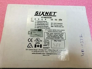 VT-MODEM-1WW SIXNET módem industrial generación uso acceso telefónico 33,6K 10-30VDC 1 UNIDAD - Imagen 1 de 4