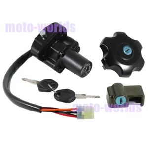 Lock Set Ignition Switch Fuel Cap for Suzuki 37000-04811 37000-04812 37000-04830 - Picture 1 of 8