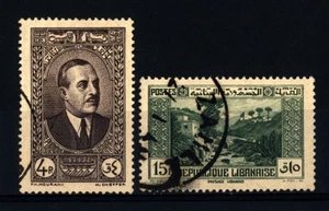 LEBANON - LIBANO - 1937-1938 - Presidente Emile Edde - Panorama Dog River - Picture 1 of 1