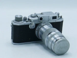Canon IIB Rangefinder EARLY Camera MIOJ with Serenar 100mm f4 Lens.Clean/Working - Picture 1 of 6