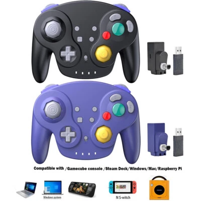 Wireless Game Controller for Nintendo Switch/ GameCube/ PC Windows/ Raspberry Pi - Bild 1 von 4