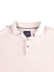 Guide London Top Herren XL beige/cremefarben geometrisches Muster Baumwolle - Bild 1 von 7