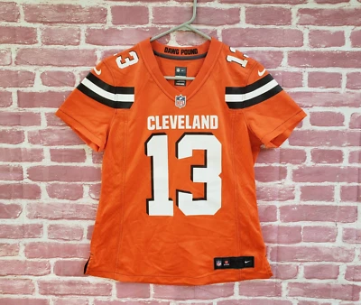 🔥 Camiseta para mujer Nike naranja Odell Beckham Jr Cleveland Browns #13 mediana M Foto 1 de 4