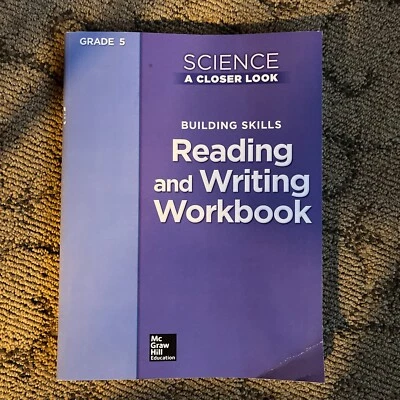 Science a Closer Look, Grade 5, Reading & Writing Home School Workbook - Image 1 of 3