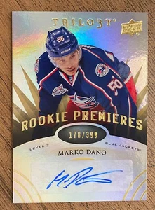 2014-15 Upper Deck Trilogy Level 2 Rookie AUTO #140 - Marko Dano /399 (Jackets) - Bild 1 von 1