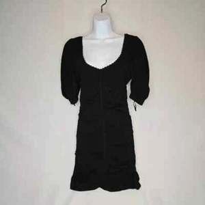 Sandro Poitou Short Knit Dress in Black, size 36, NWT - Picture 1 of 6