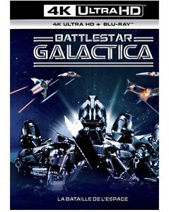 Battlestar Galactica (4K UHD+Blu-ray+Slipcover) Factory Sealed PRE-ORDER 7-11-23
