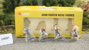 Corgi Classics 31903 Four Piece Figure Set Hand Painted VG FNQHotwheels U4061 - Picture 1 of 8